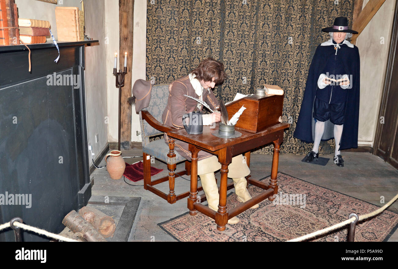 Oliver Cromwell's House in Ely, Cambridgeshire, England, UK Stock Photo