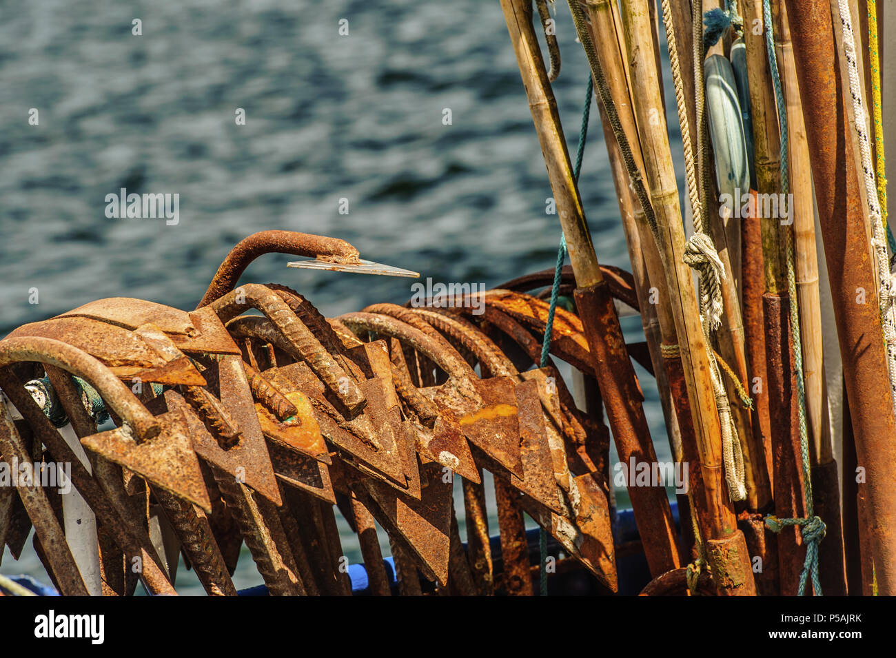 Boat hook pole hi-res stock photography and images - Alamy