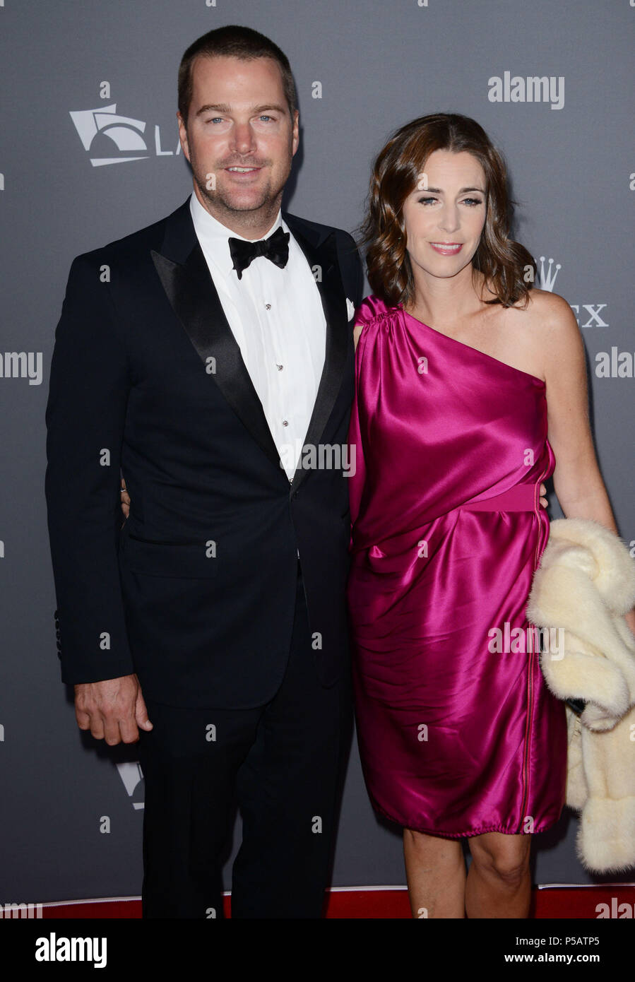 Chris odonnell and wife caroline and family hi-res stock photography and images - Alamy