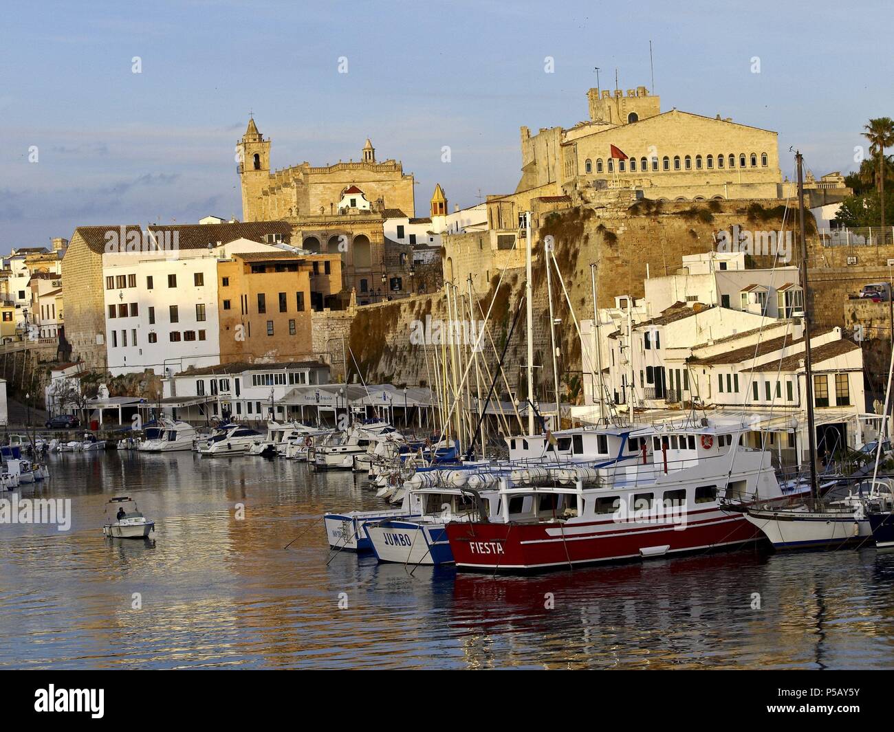 Puerto de Ciutadella . Menorca. Islas Baleares.España Stock Photo - Alamy