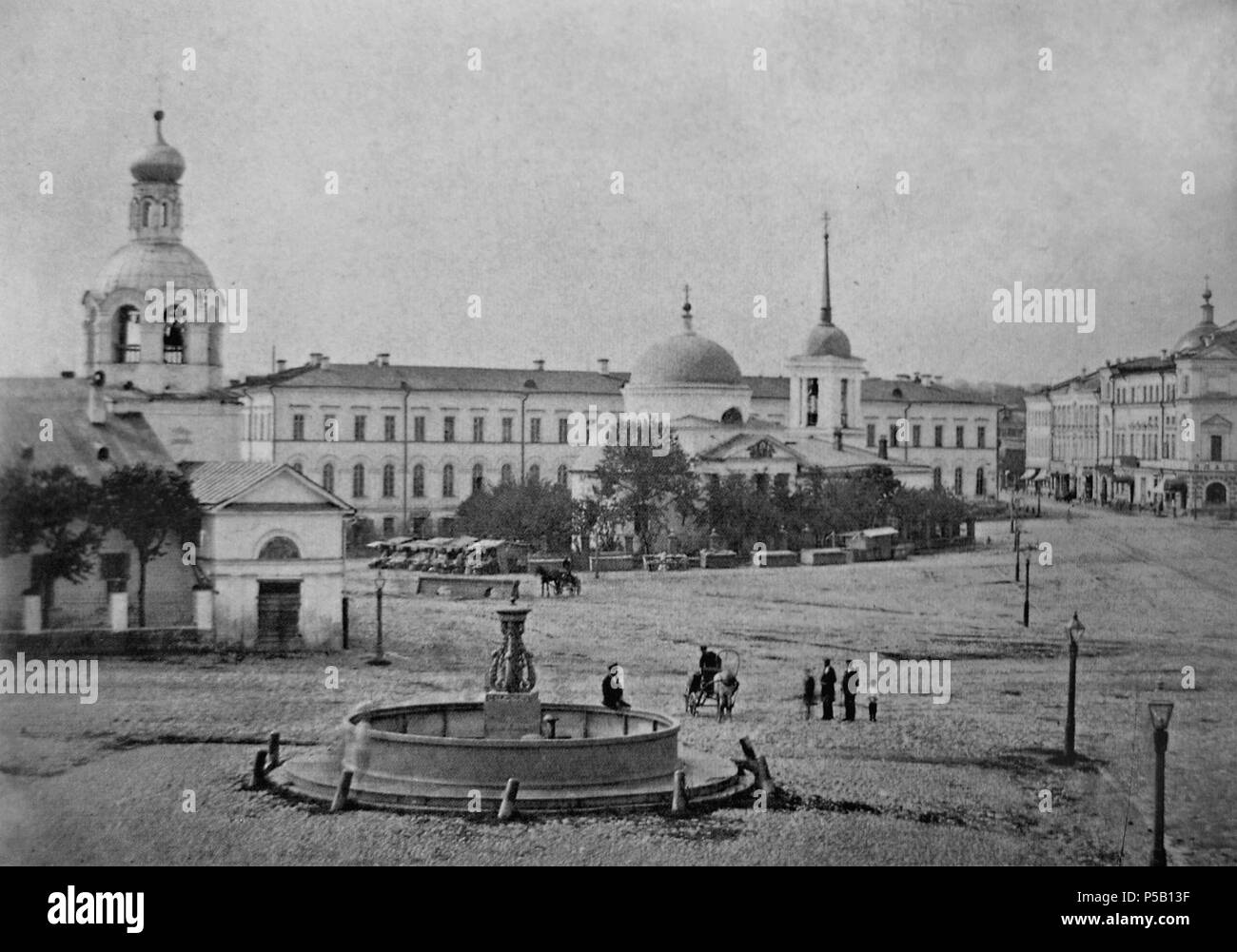 N/A. English: Annunciation Square in Nyzhny Novgorod . 1910-ths.   Andrei Osipovich Karelin  (1837–1906)     Alternative names : ,   - translit. ISO Andre Osipovich Karelin  Description Russian painter and photographer  Date of birth/death 16 July 1837 12 August 1906 / 13 August 1906  Location of birth/death Tambov Governorate Nizhny Novgorod  Authority control  : Q3631988 VIAF:8196521 ISNI:0000 0000 8087 8649 ULAN:500082996 LCCN:no93021510 Open Library:OL6305149A WorldCat 207 Blagovestchenskaya Square NNovgorod 1910 Karelin Stock Photo