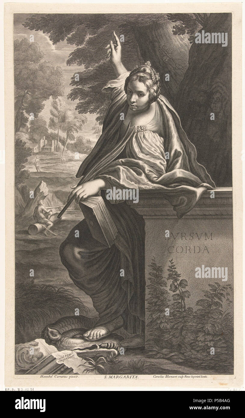 Saint Margaret after Annibale Carracci 17th century. N/A 380 Cornelis