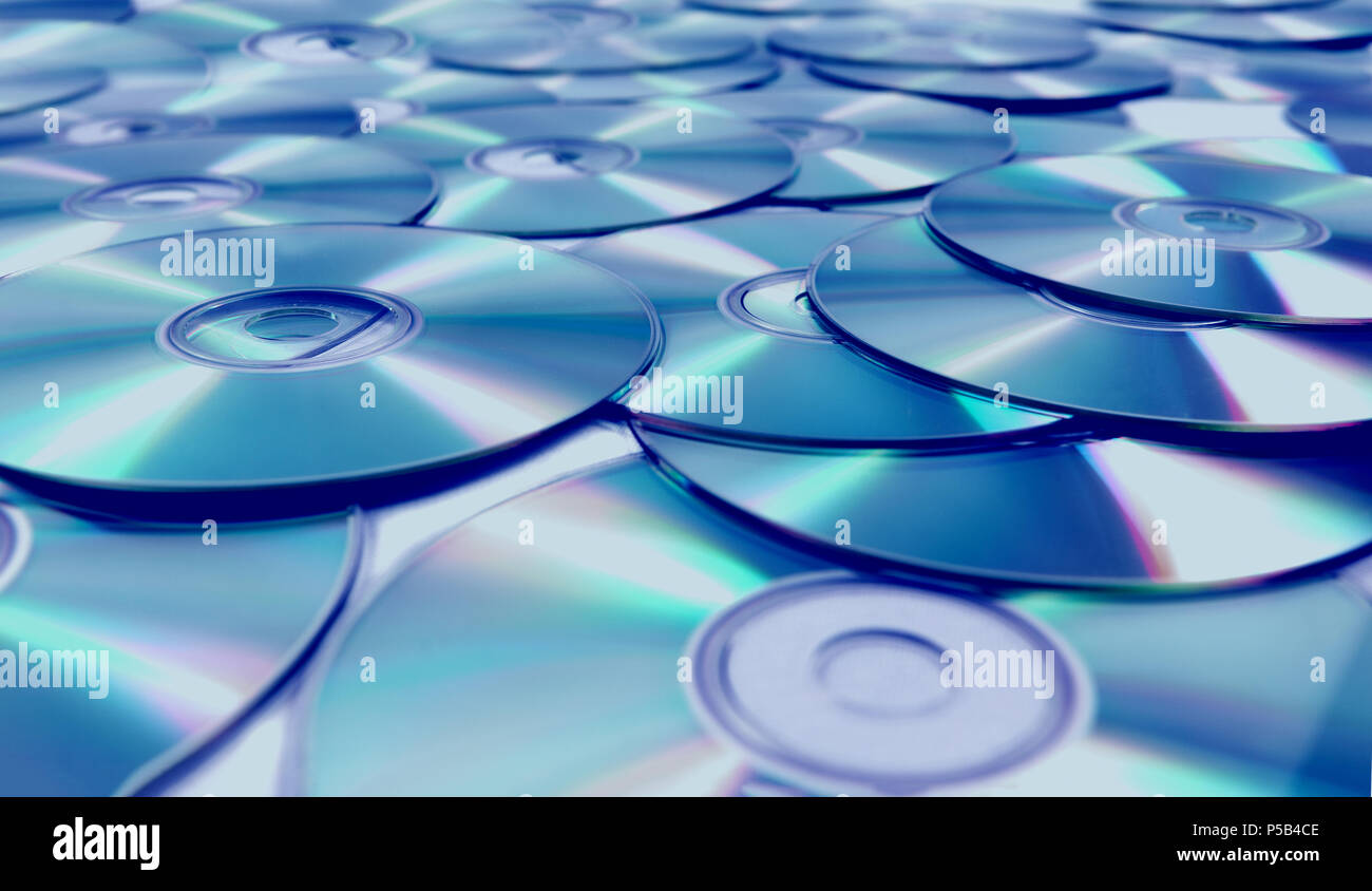 stack of cd and