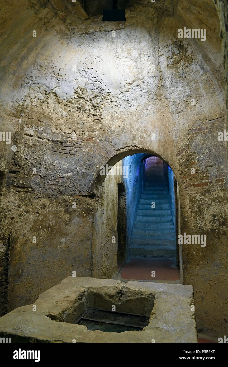 San Salvatore Hypogeum, Cabras, Oristano District, Sardinia, Italy, Europe Stock Photo