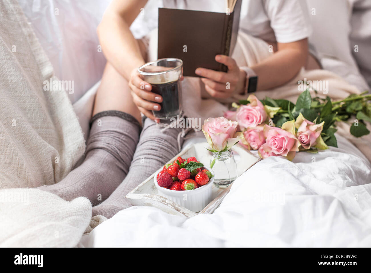 Coffee Flower Good Morning Stock Photos Coffee Flower Good