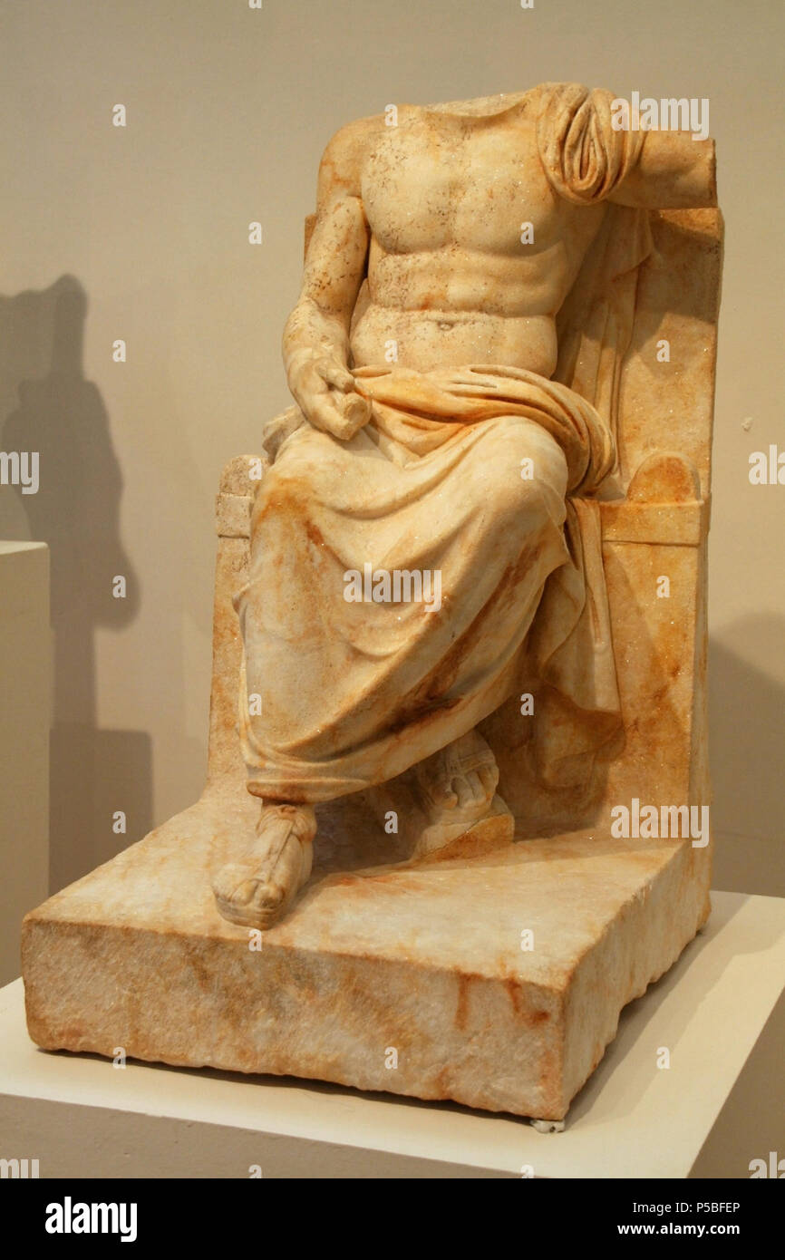 Cult Statue of Zeus Hypsistos, Enthroned Roman Imperial times. N/A 394
