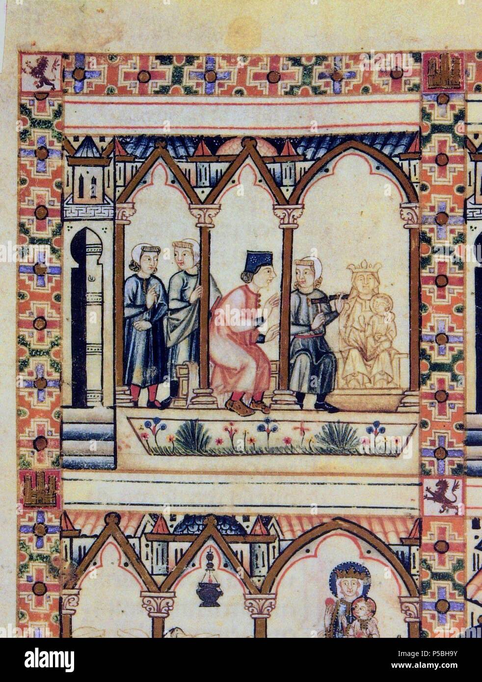 MS.B.R.20- CANTIGA STA MARIA-Nº312-F57V-A-ESCULTOR TRABAJANDO EN CASA DE  CABALLERO CATALAN-S XIII. Author: Alfonso X of Castile the Wise  (1221-1284). Location: BIBLIOTECA NACIONAL COLECCIÓN, FLORENZ, ITALIA Stock  Photo - Alamy