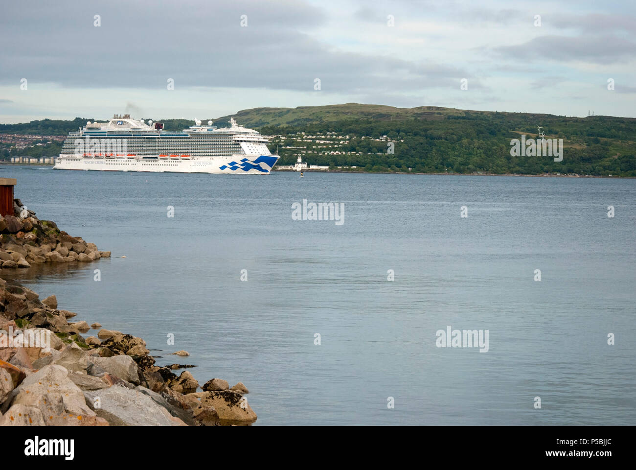 Royal Princess Cruise Ship Stock Photos &amp; Royal Princess ...
