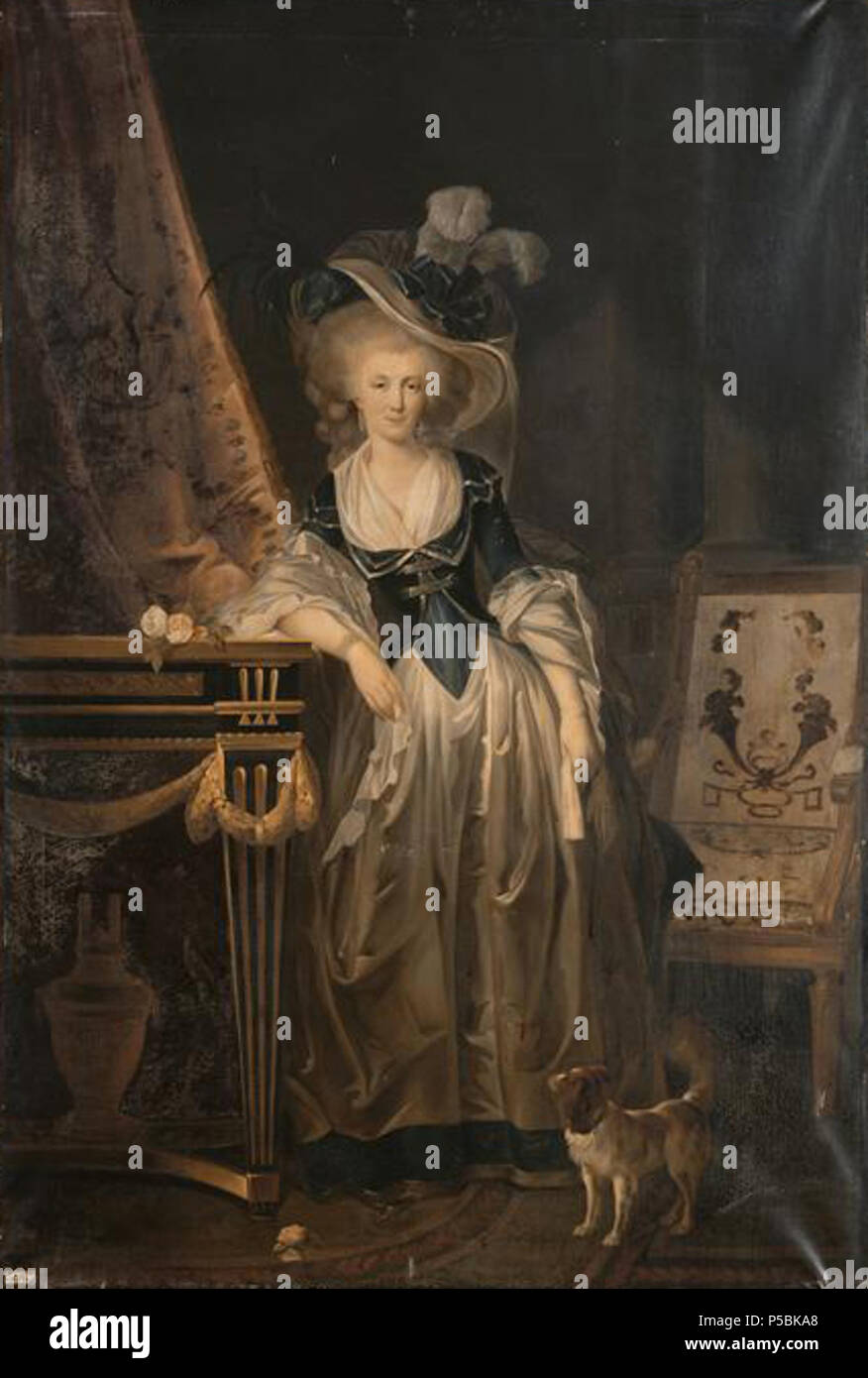 25 1776 painting of Louise Marie Adélaïde de Bourbon (Duchess of