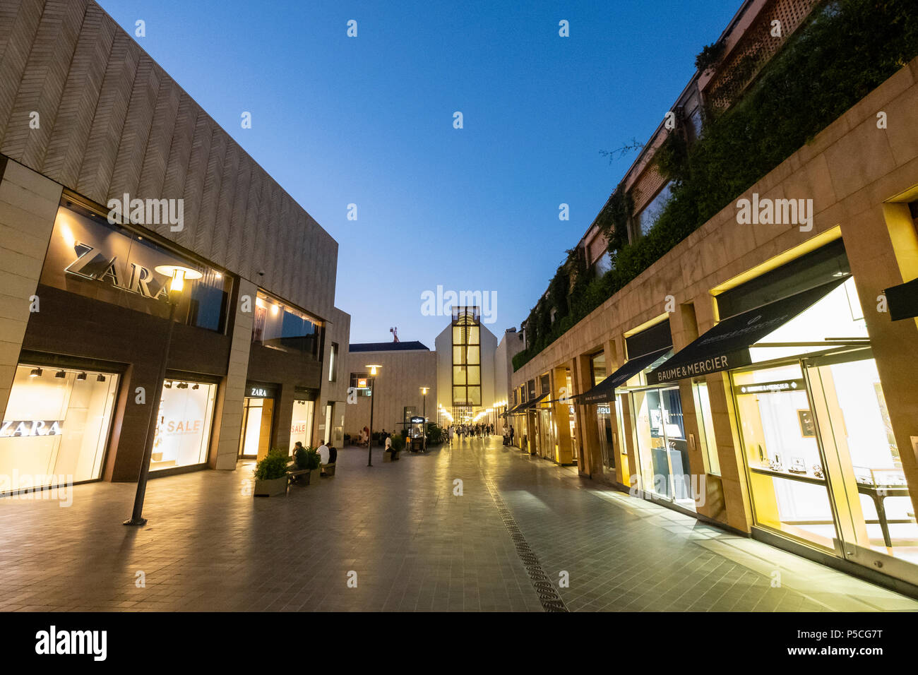 Exterior of new modern Beirut Souks retail development in Downtown Beirut,  Lebanon Stock Photo - Alamy