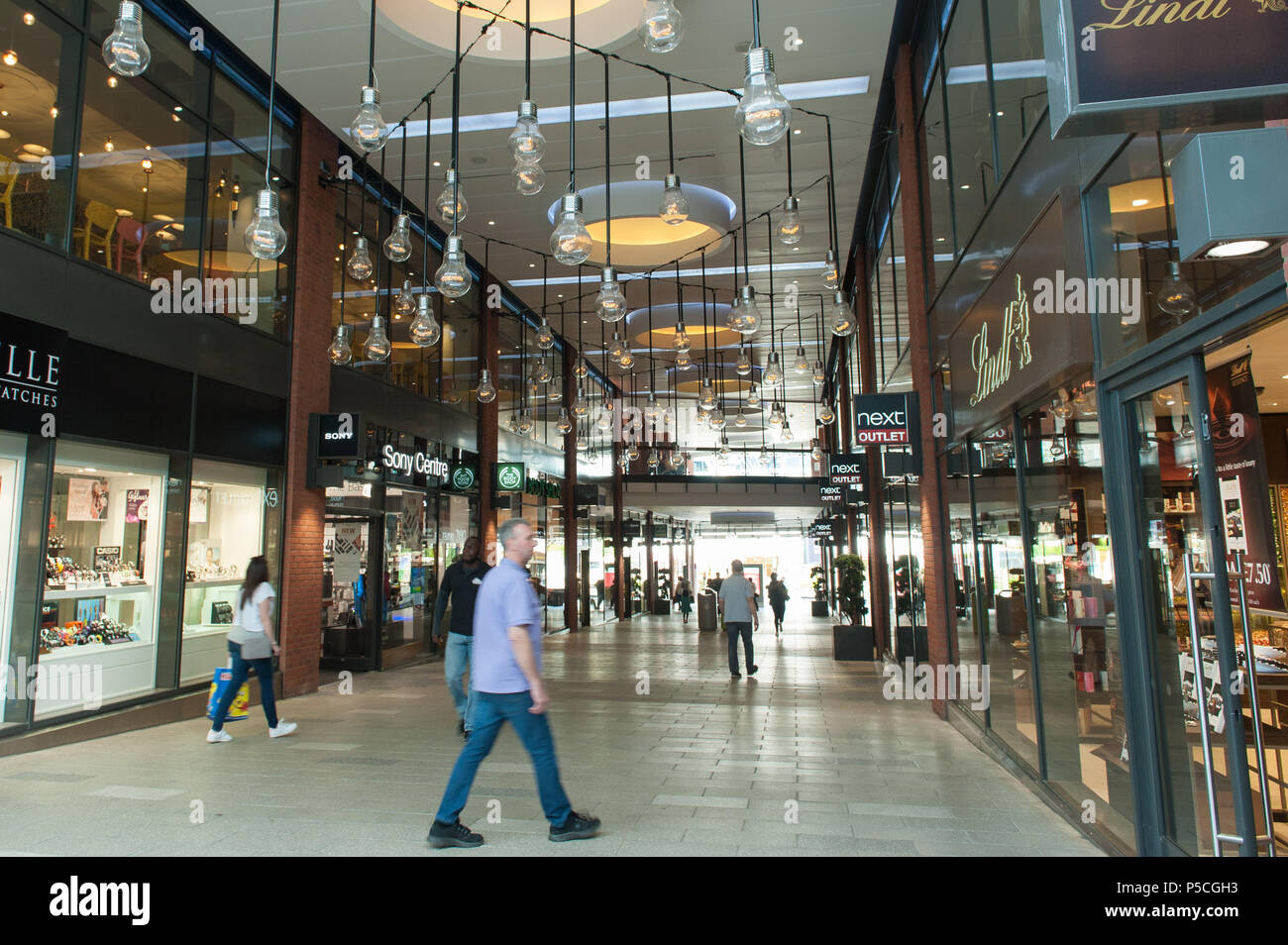 The London designer outlet is a new outlet mall in Wembley Stock Photo Alamy