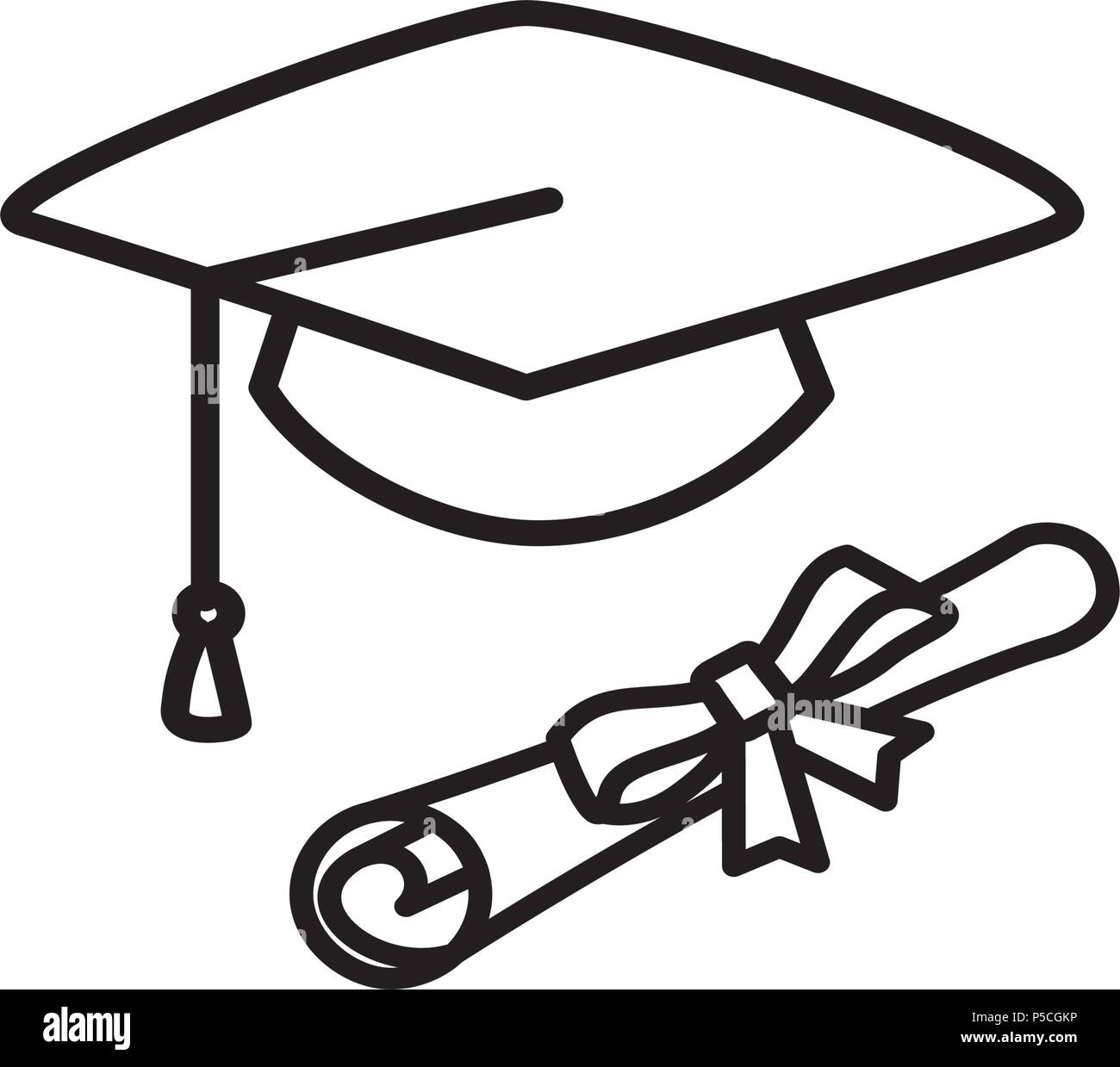 education icon vector template Stock Vector