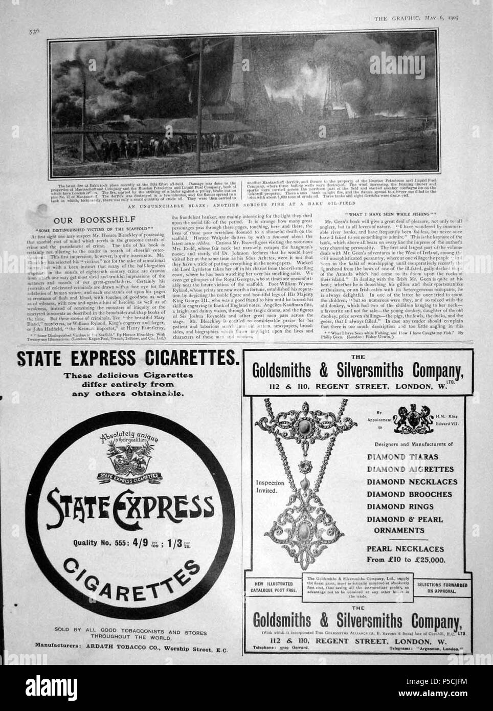 N A English A Full Page From The Graphic An Illustrated Weekly Newspaper Dated 1905 The Image Size Is Approximately 15 5 X 11 Inches 395x280 6 May 1905 Unknown Published By The Graphic
