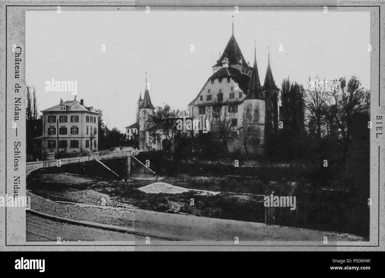 Schloss nidau Black and White Stock Photos & Images Alamy