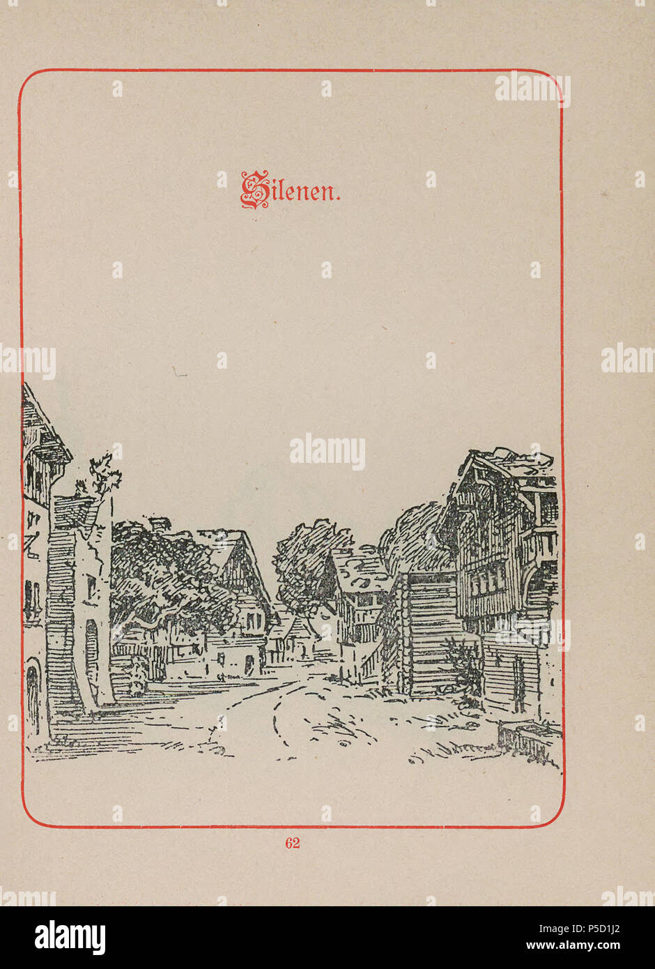 N/A. Deutsch: '200 Schweizer Bilder', Silenen . circa 1890. Lauterburg, Emil 314 CH-NB-200 Schweizer Bilder-nbdig-18634-page129 Stock Photo