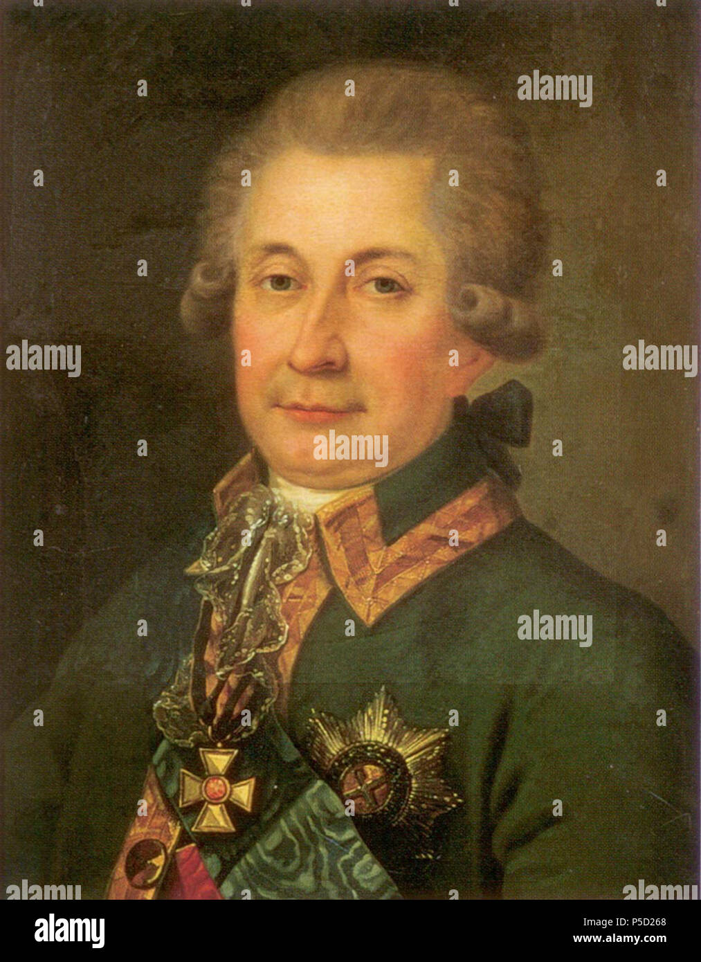 N/A. :     (1740-1830) – - . 1780s.   462 Dolgorukov Y.V Stock Photo