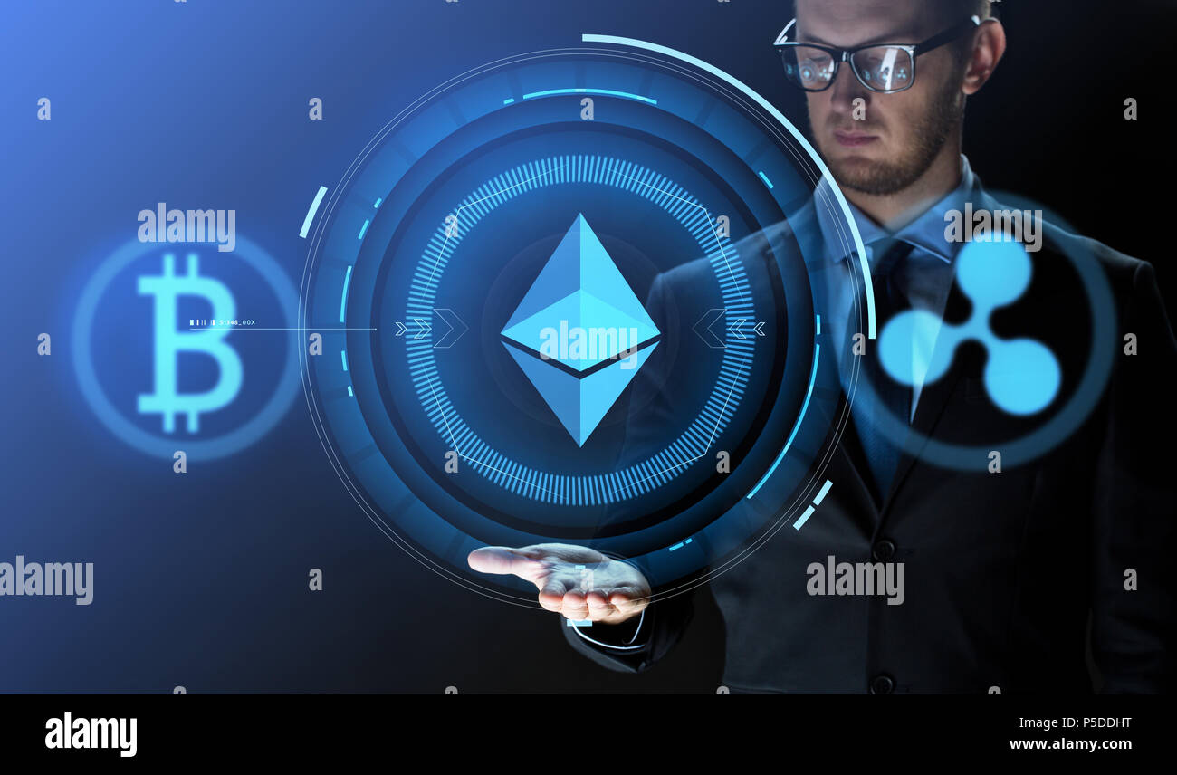 Cryptocurrency icons hi-res stock photography and images - Alamy