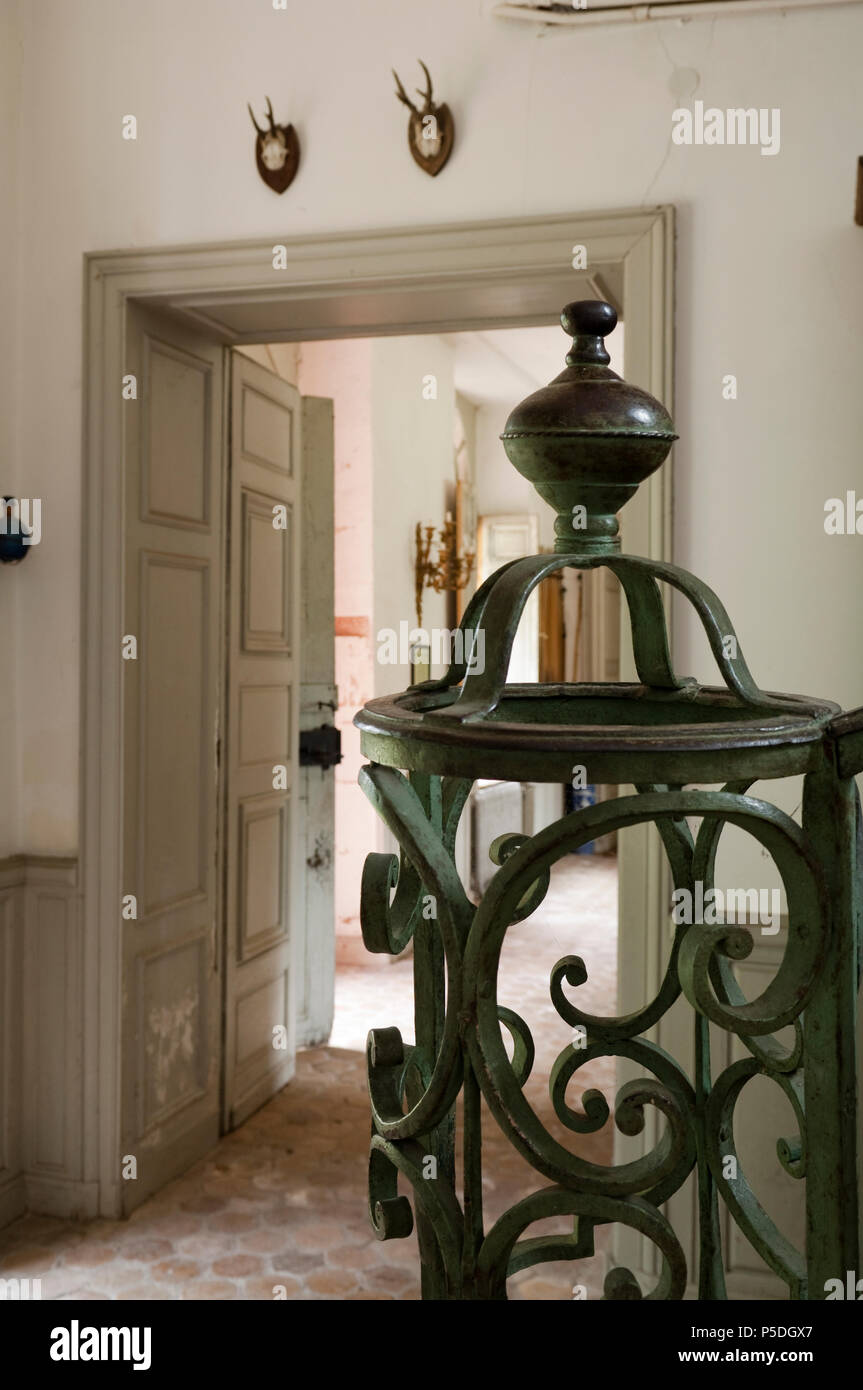 Wrought Iron Banister Stock Photo 209896351 Alamy