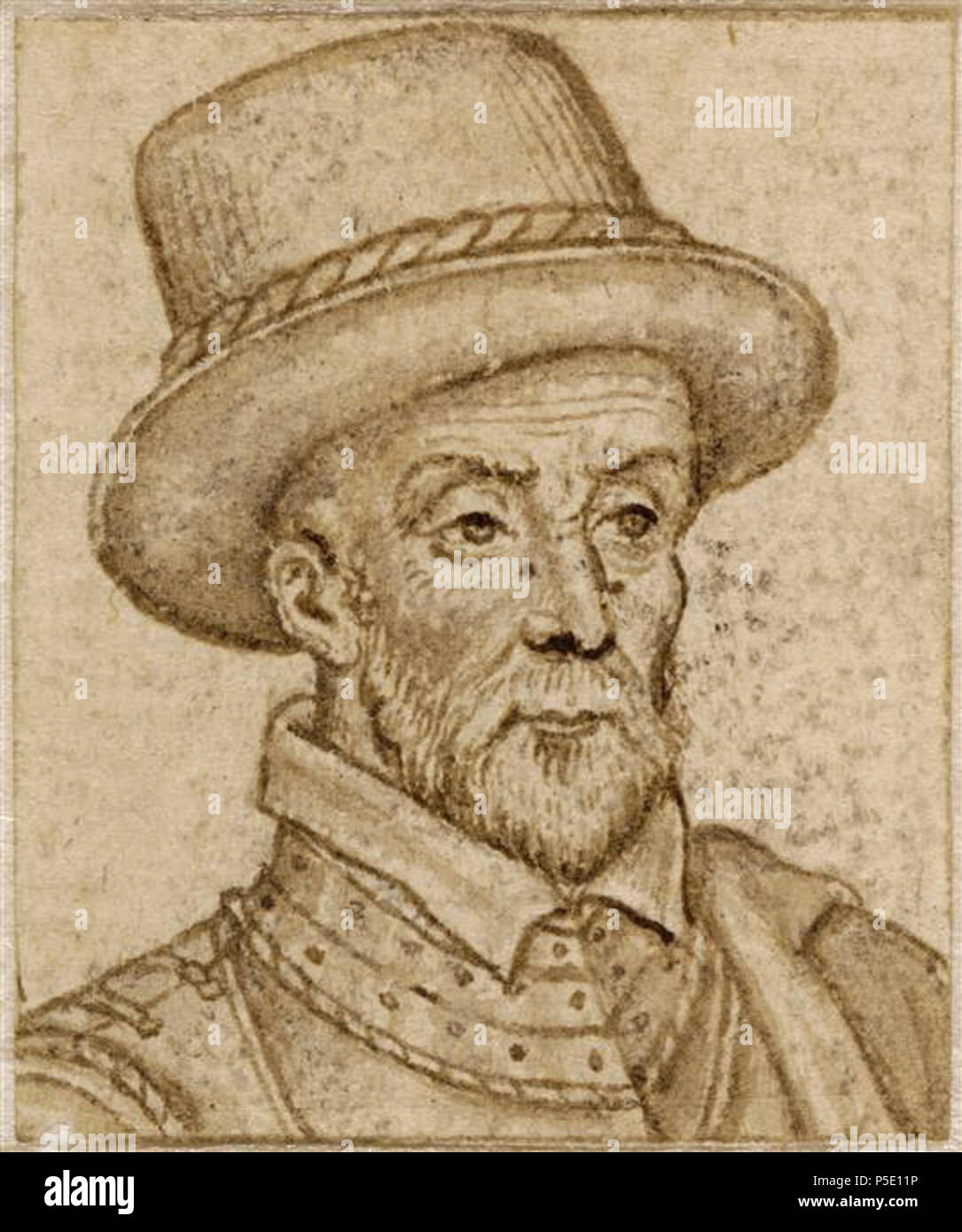 N/A. Français : Blaise de Montesquiou, seigneur de Monluc (1500/1502-1577) . Léonard Gaultier 207 Blaise de Montluc Stock Photo