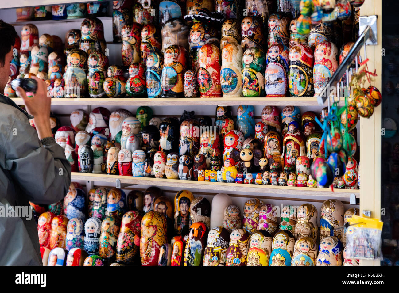Traditional Russian Dolls Stock Photo Alamy