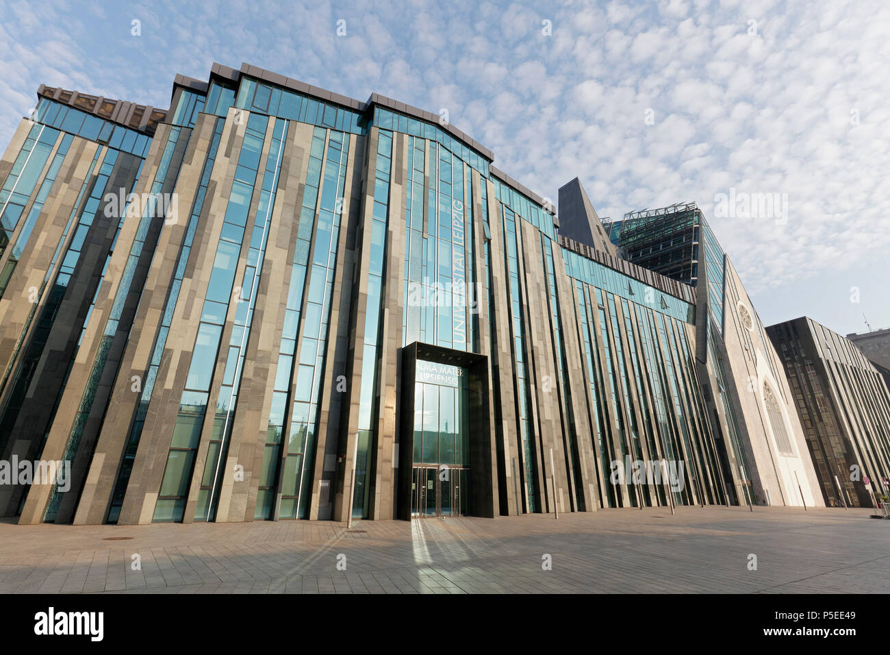 University Campus University of Leipzig, Leipzig, Saxony, Germany Stock