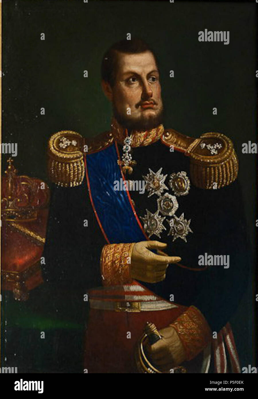 N/A. Italiano: ritratto di Ferdinando II di Borbone . 19th century ...