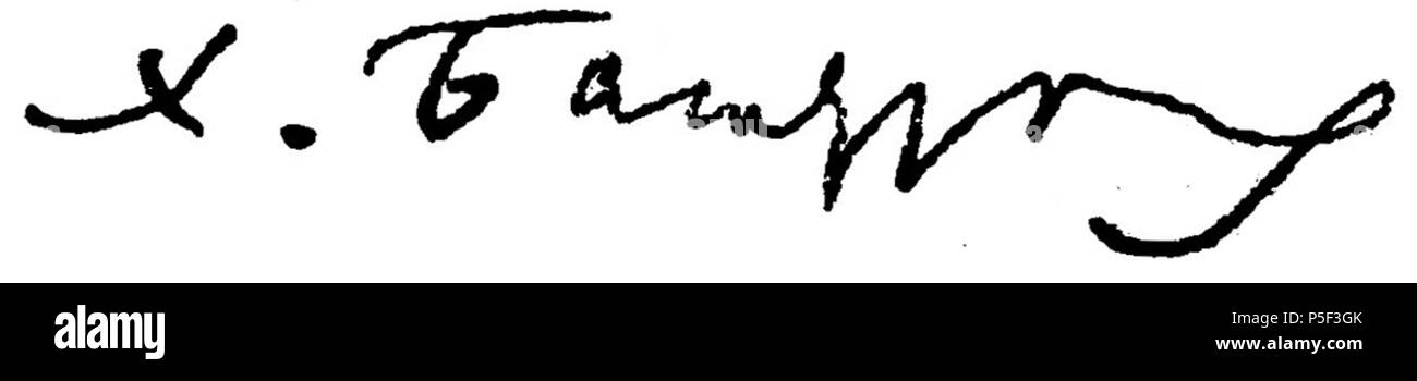 N/A. English: A signature of Kh. Bagaturov, a member of the First Russian State Duma . 1908. Kh. Bagaturov 161 Bagaturov Podpis Stock Photo