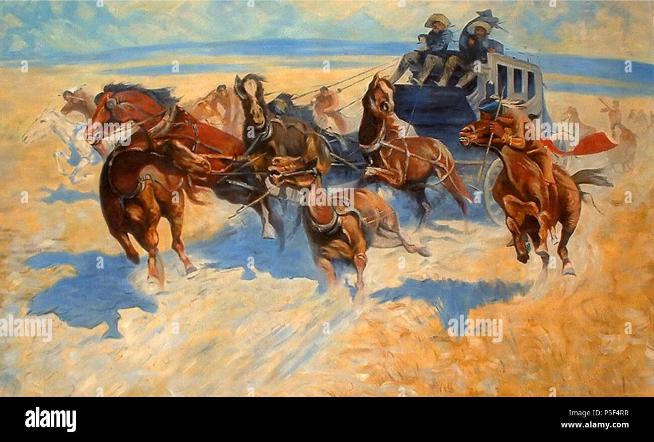 1907 n a frederic remington 1861 1909 alternative hires stock