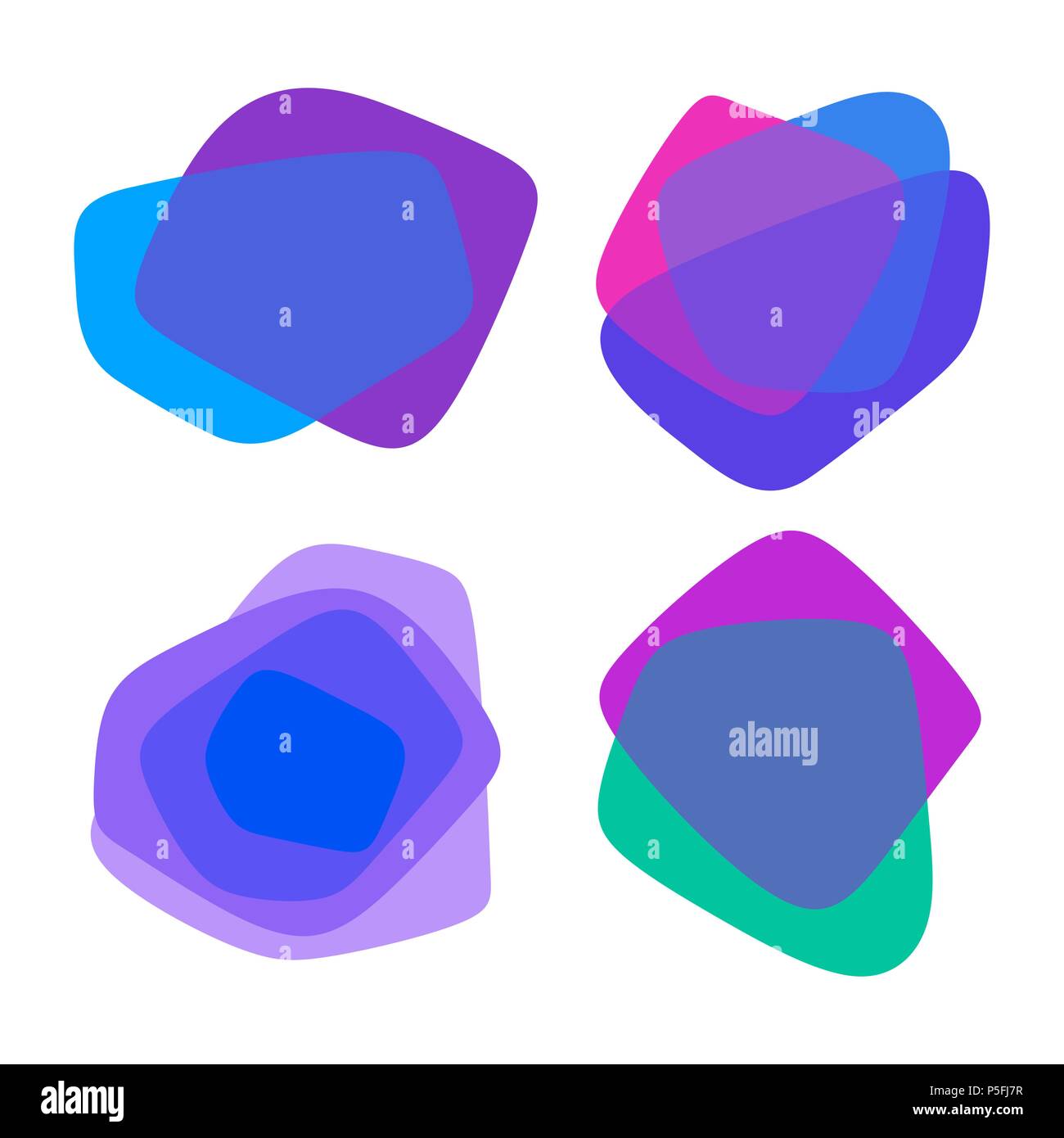 Set of colorful abstract backgrounds Stock Vector Image & Art - Alamy