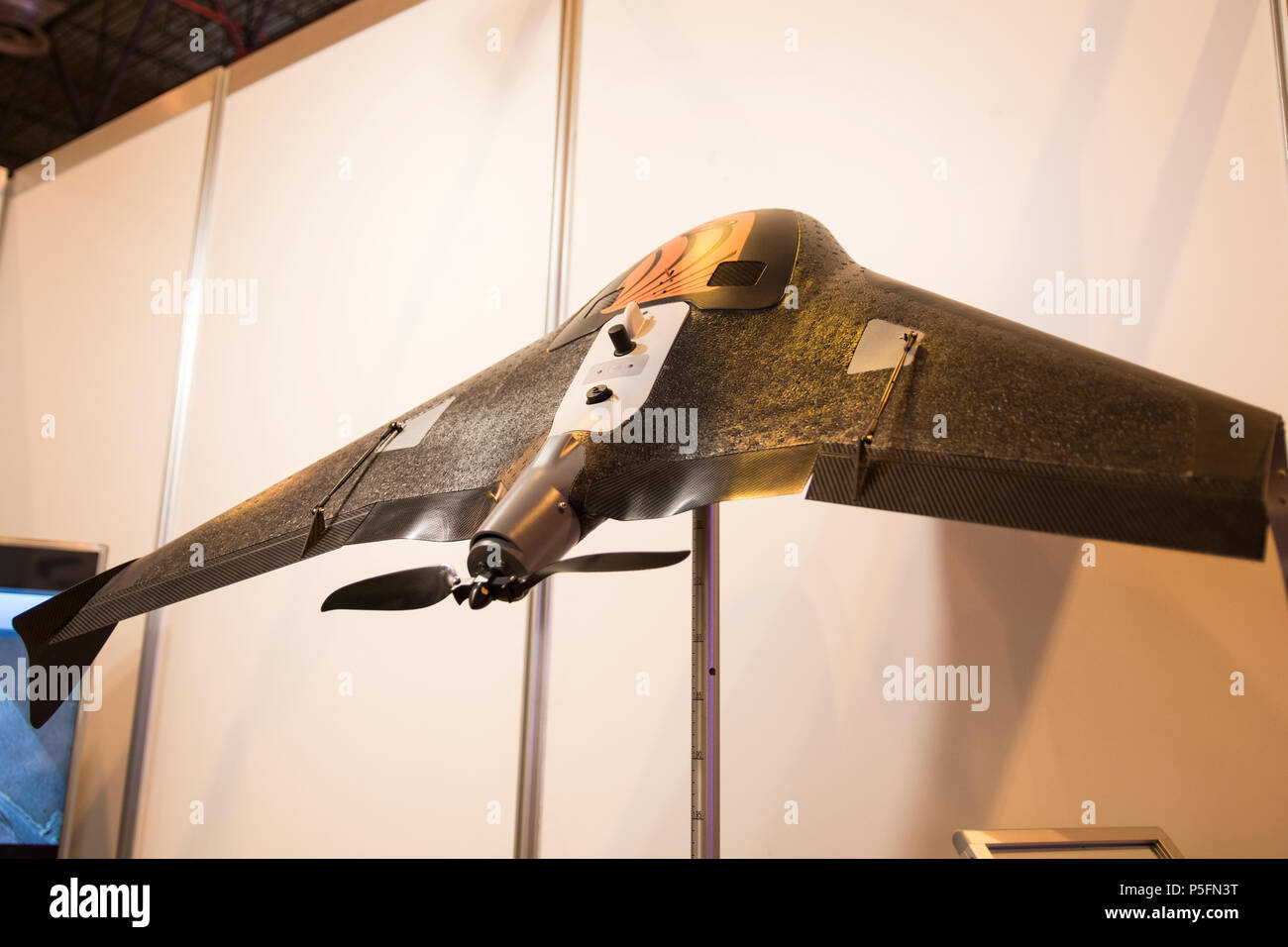 ebee drone from Sensefly company exibited in GR EX (Global Robot Expo)  summit Stock Photo - Alamy