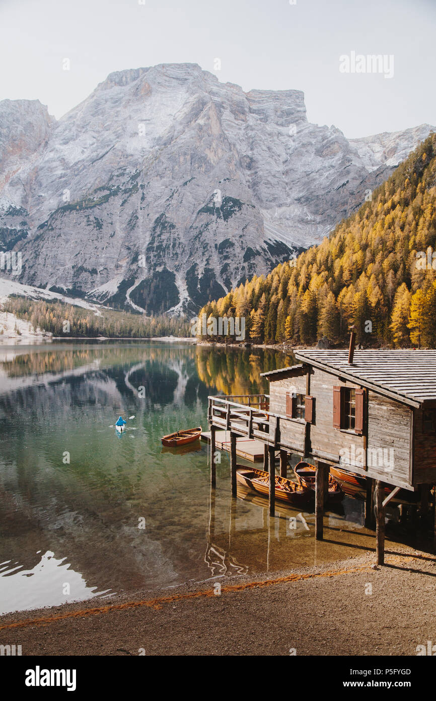 Pragser Wildsee Stock Photos Pragser Wildsee Stock Images Alamy