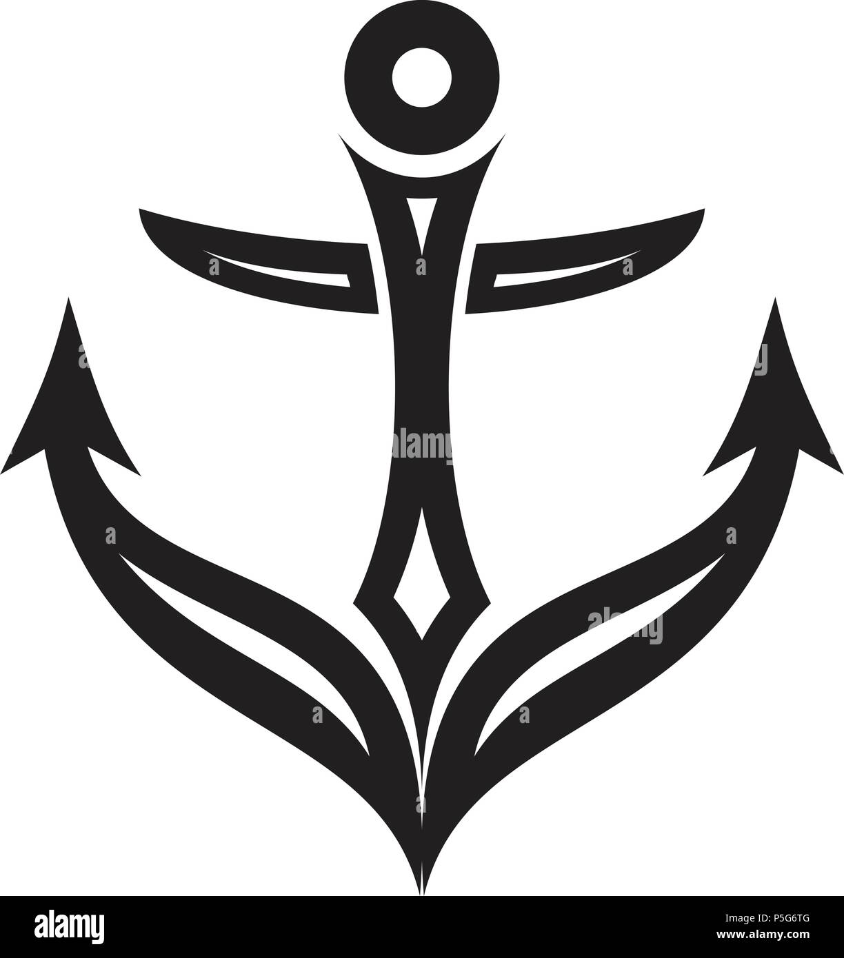 Tribal Print Anchor