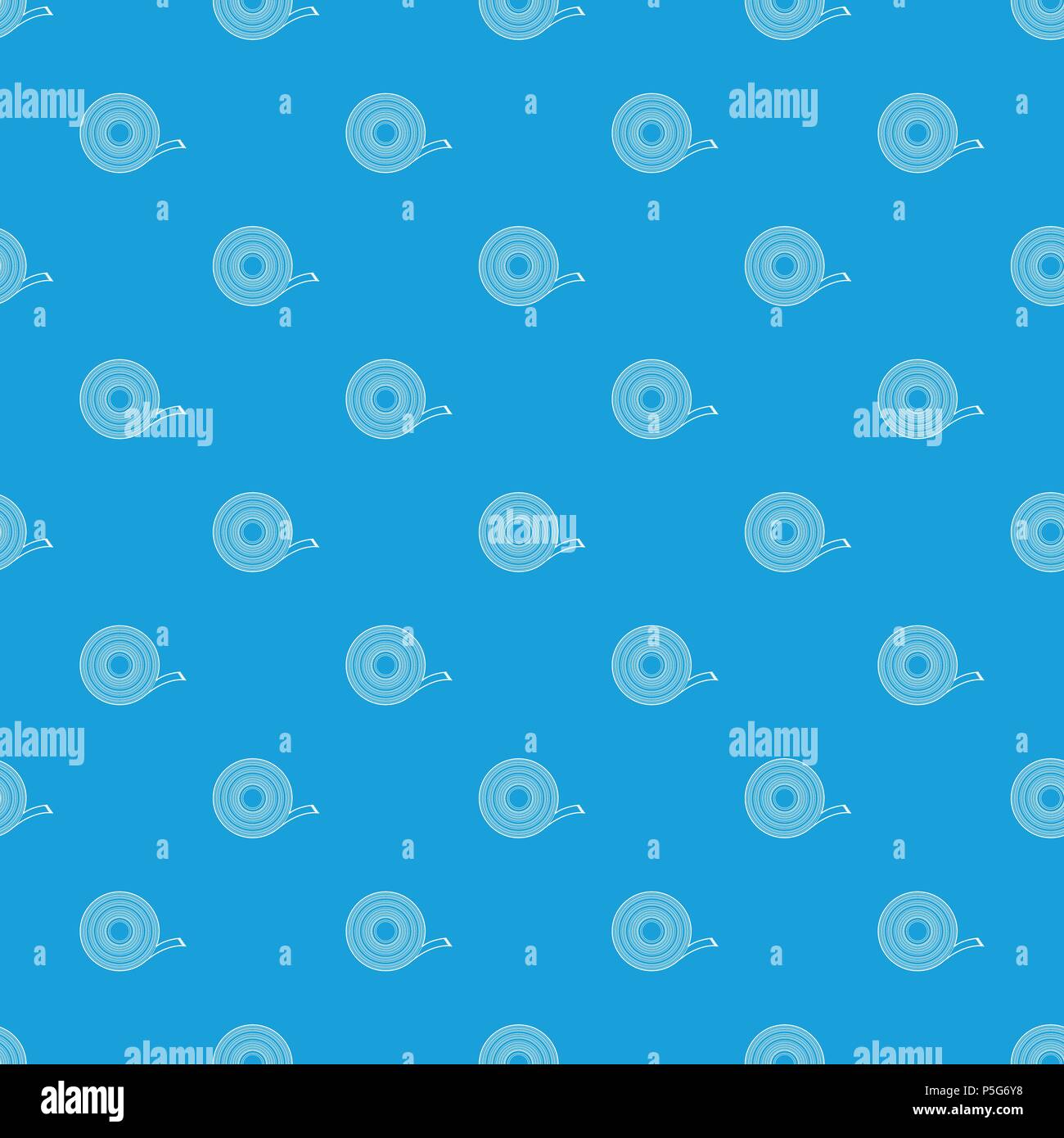 Duct tape pattern vector seamless blue Stock Vector