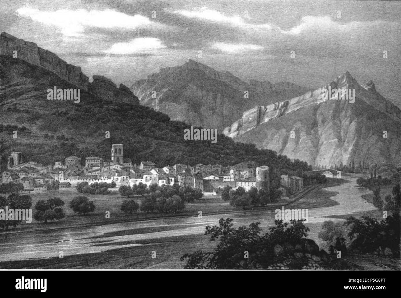 8 029 album dauphiné, le buis, drome, by AD cropped Stock Photo