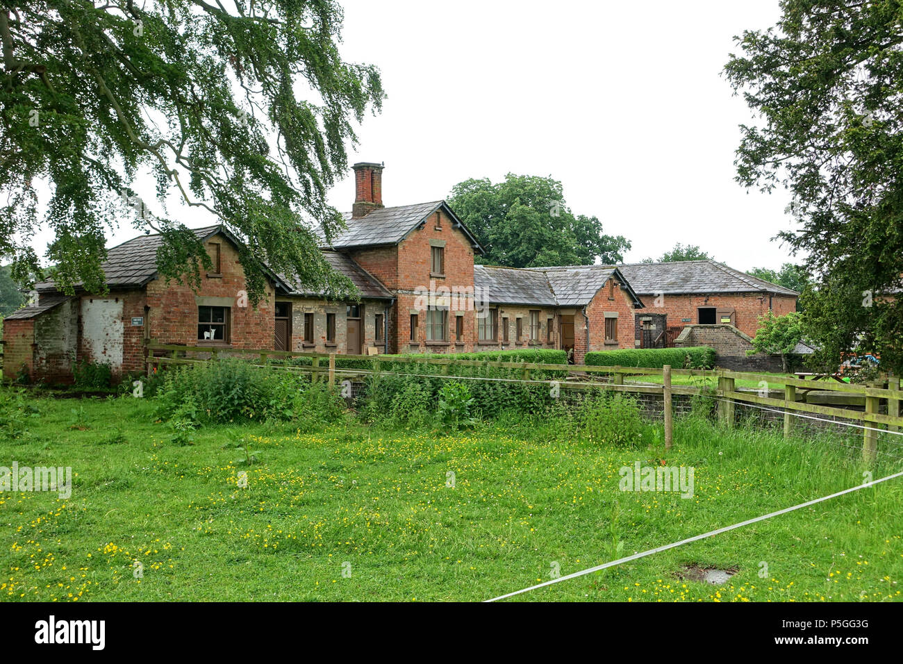 N/A. English Farm buildings, Shugborough Estate Staffordshire