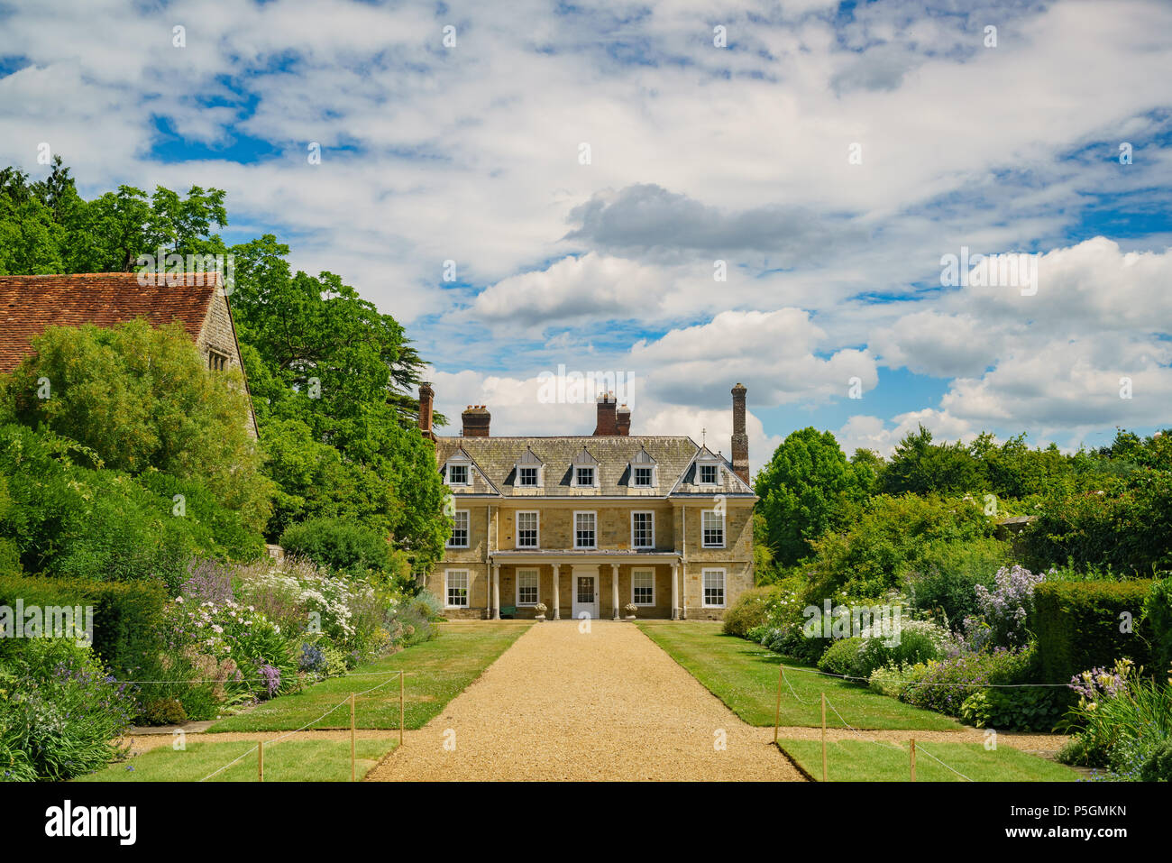 The beautiful West Dean Gardens at Chichester, United Kingdom Stock