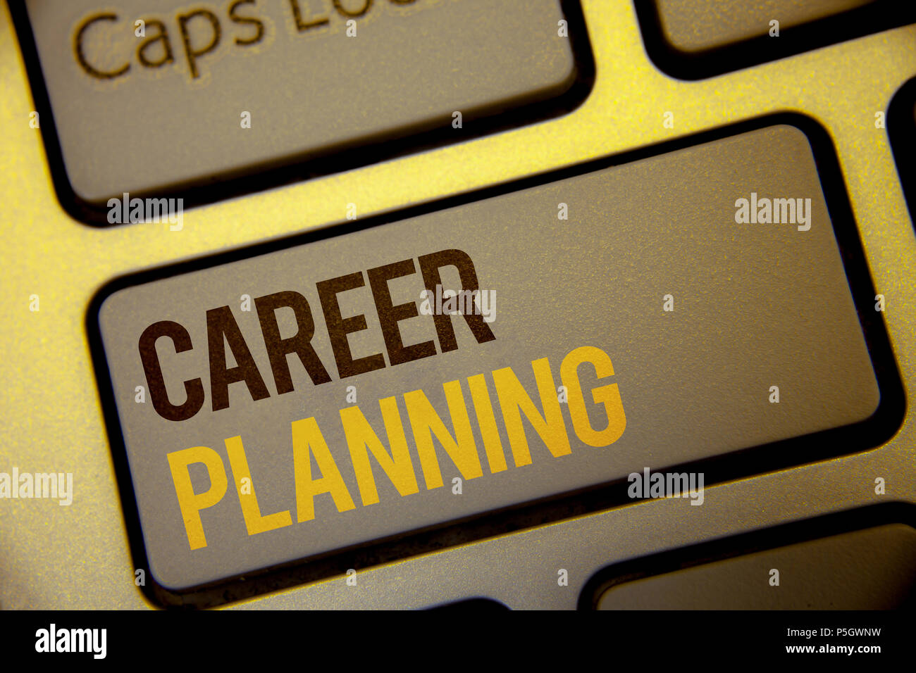 Handwriting text Career Planning. Concept meaning Professional ...