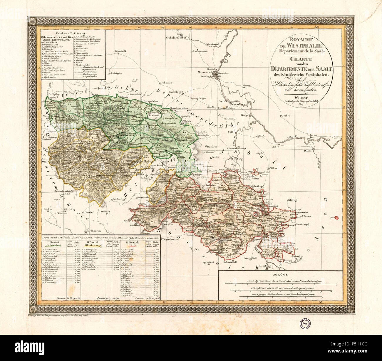 Saale map hi-res stock photography and images - Alamy