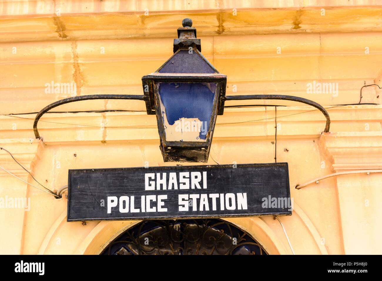 Gasri police station, Gozo, Malta. Stock Photo