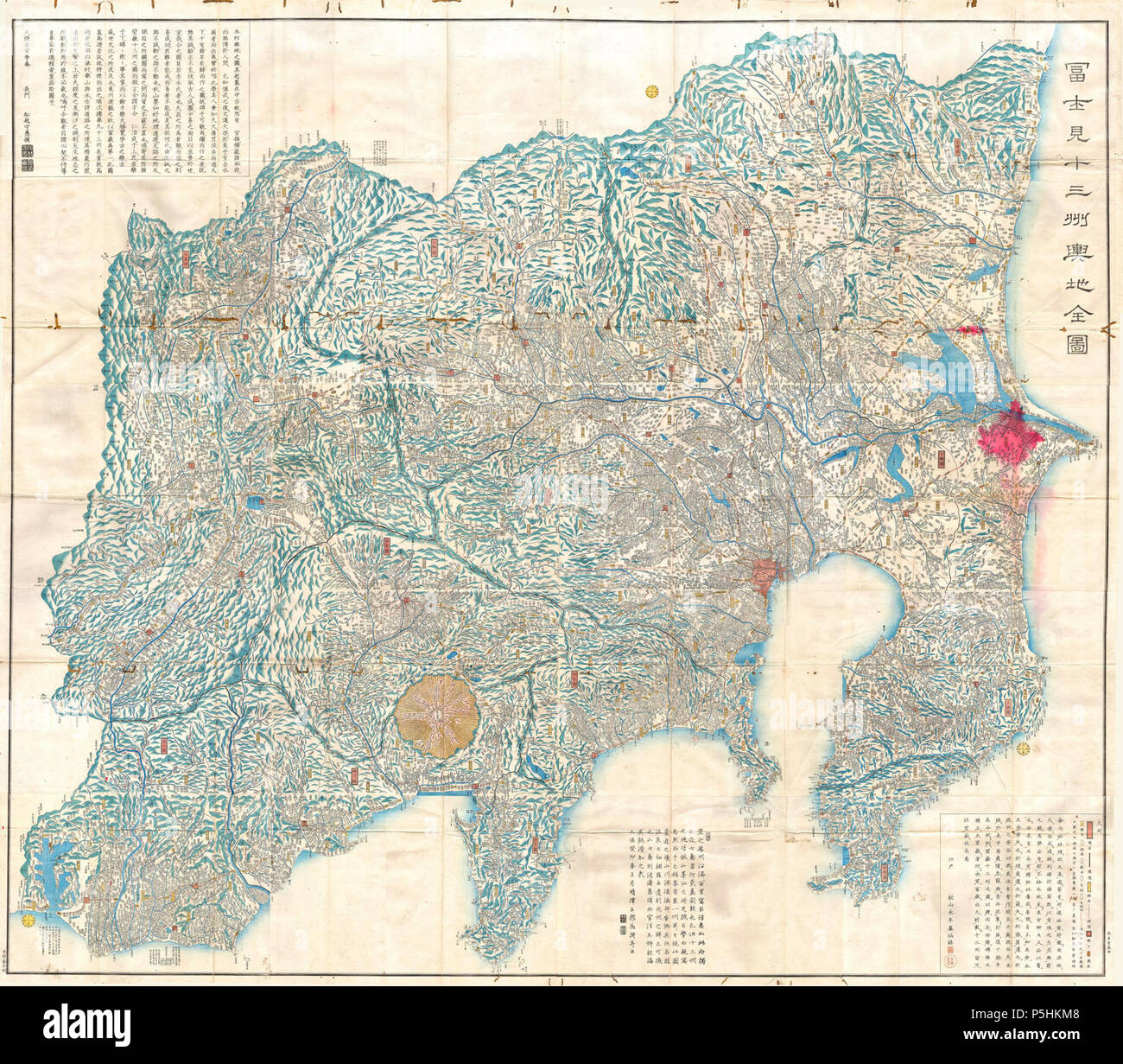 Edo Japan Map