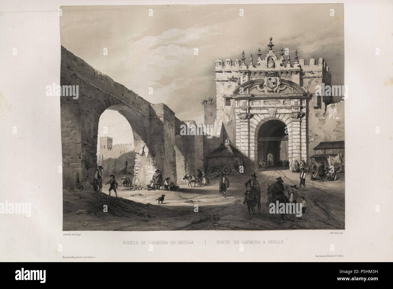 1844, España artística y monumental, vistas y descripción de los sitios