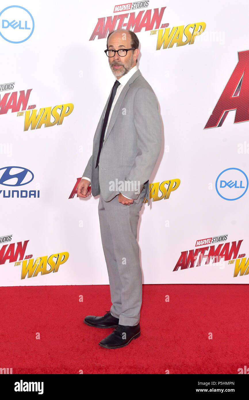 Brian Huskey Attending The 'ant-man And The Wasp' World Premiere At El 