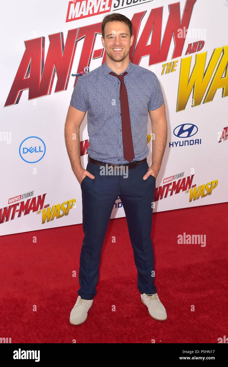 Sean Kleier attending the ‘Ant-Man and The Wasp’ world premiere at El