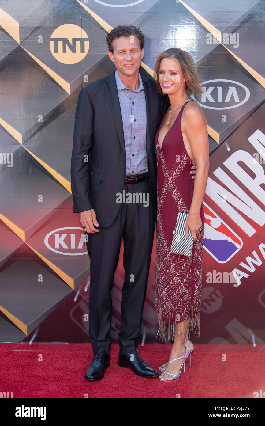 Santa Monica, USA. 25th Jun, 2018. Quin Snyder and Amy Snyder attends