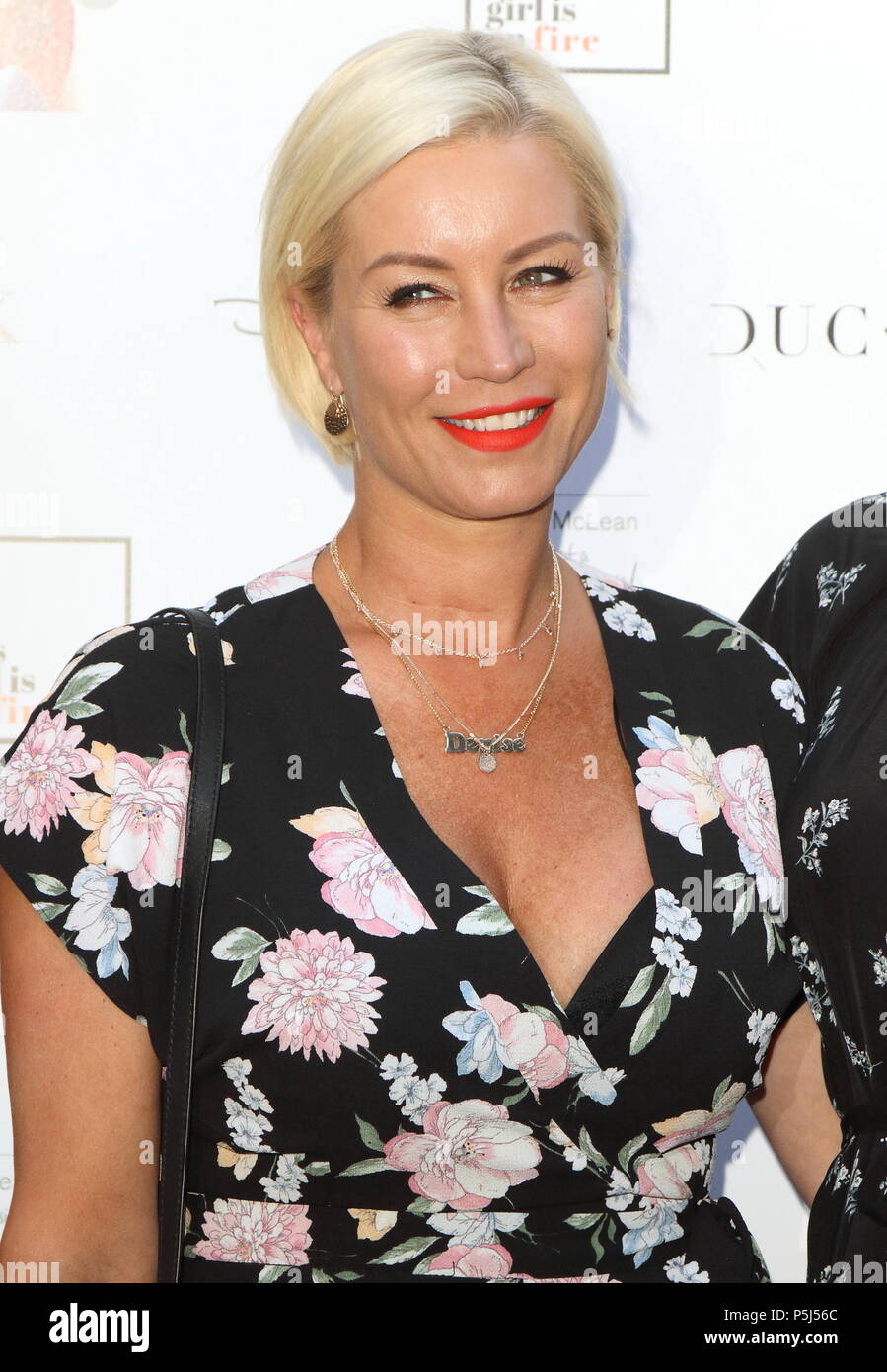 London, UK. 26th Jun, 2018. Denise van Outen at the Andrea McLean