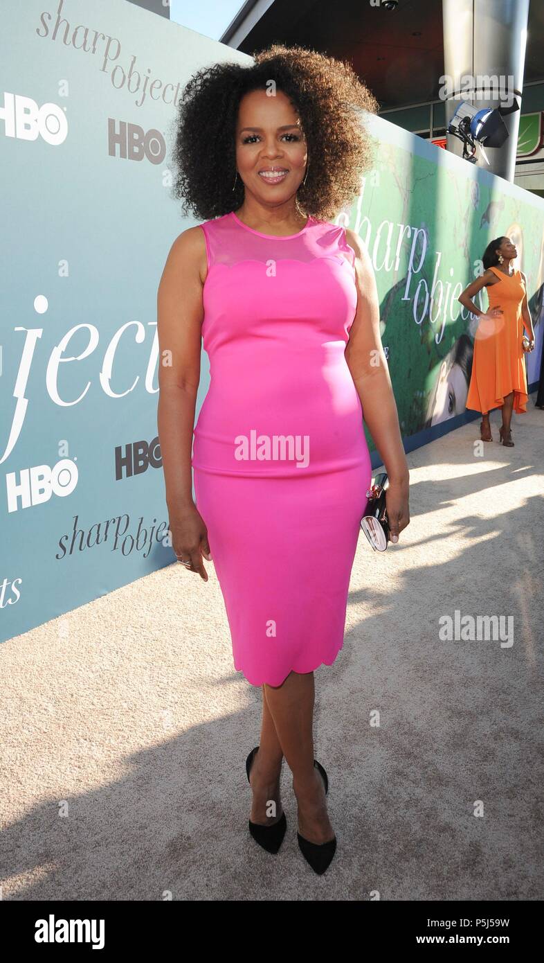 Los Angeles, CA, USA. 26th June, 2018. Paula Newsome at arrivals for SHARP OBJECTS Premiere on HBO, Cinerama Dome, Los Angeles, CA June 26, 2018. Credit: Elizabeth Goodenough/Everett Collection/Alamy Live News Stock Photo