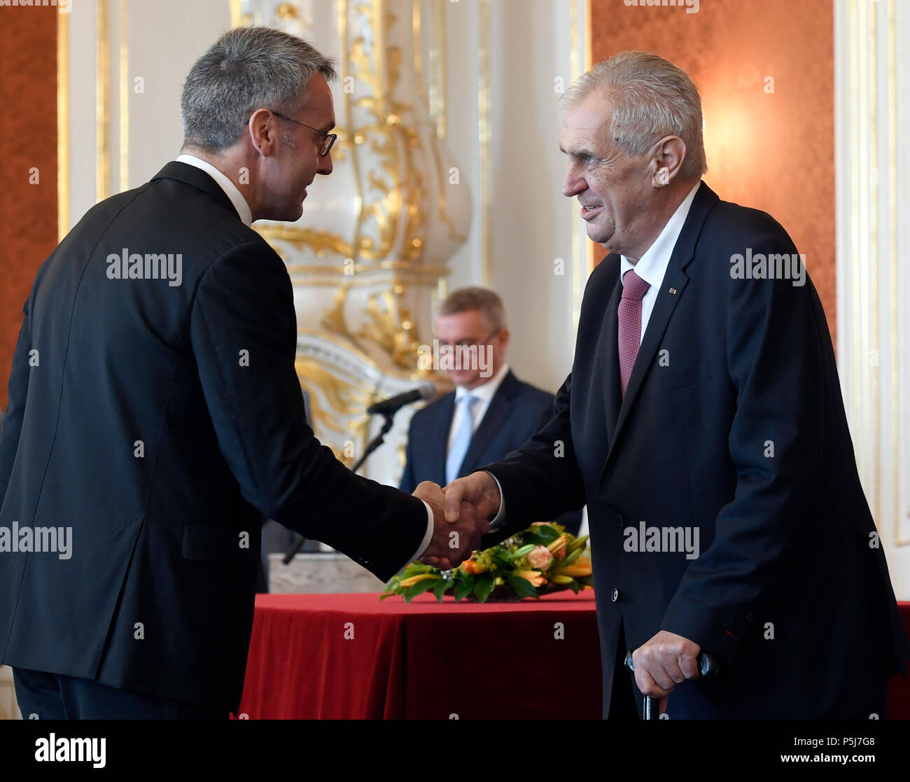 Czech President Milos Zeman Appoints Second Government Of Andrej
