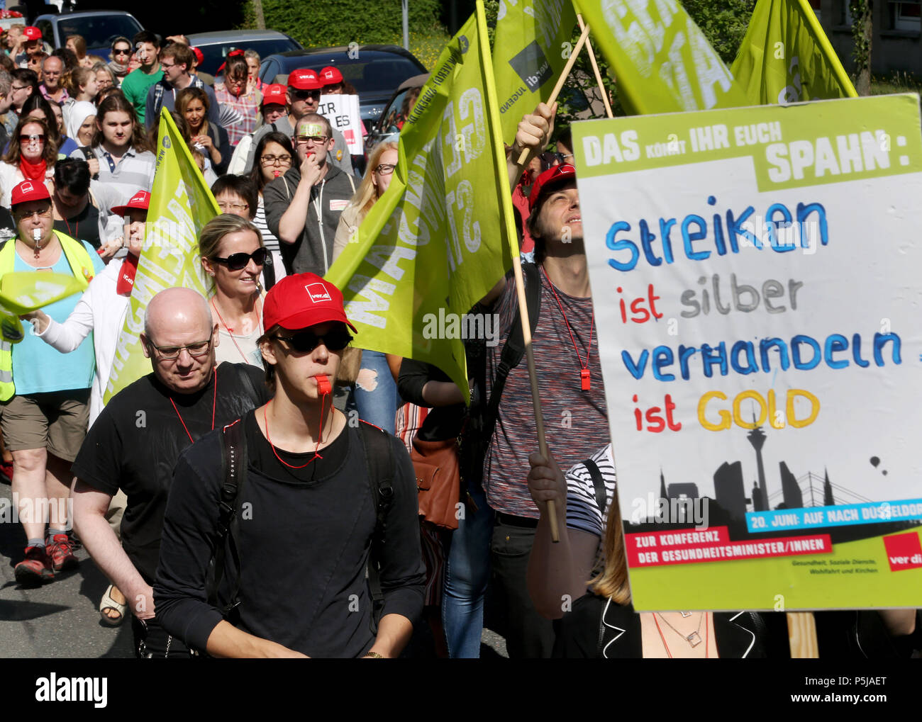 Essen Germany 27th June 2018 Employees Of The University