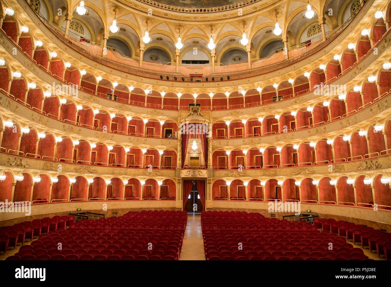 Presentation of the 2018/2019 season of the Teatro dell'Opera di Roma. In  the picture: *** NO WEB *** NO DAILY *** Stock Photo - Alamy