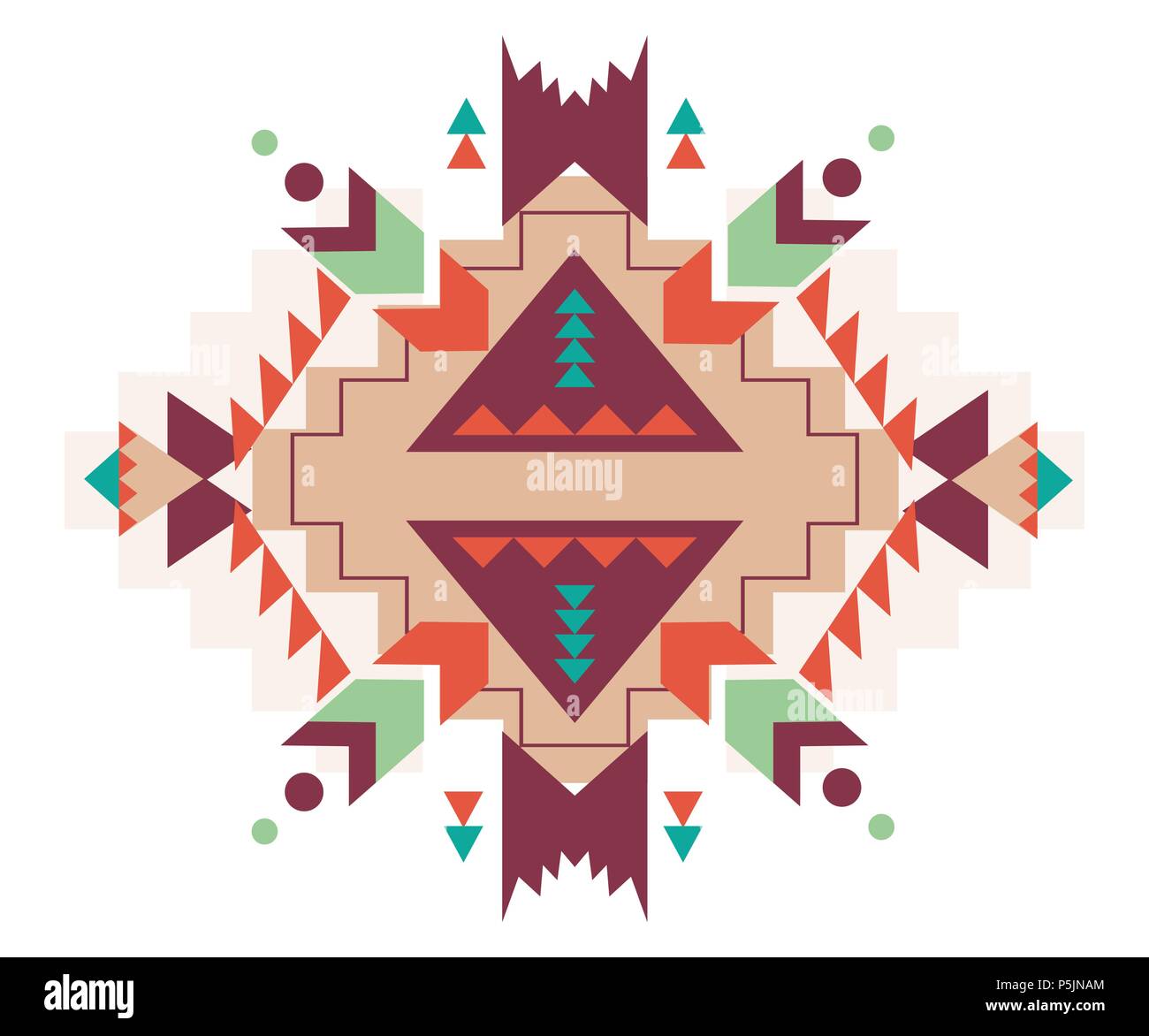 Geometric ethnic American western Aztec motif pattern style seamless  pattern design for fabric curtain background sarong wallpaper  clothing wrapping Batik tileinteriorVector illustration 13904526  Vector Art at Vecteezy